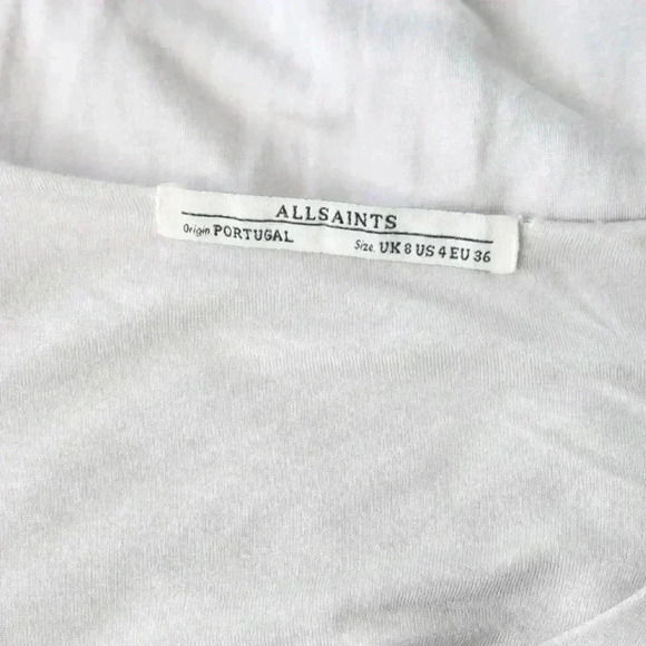 All Saints draped dress - Picture 4 of 5